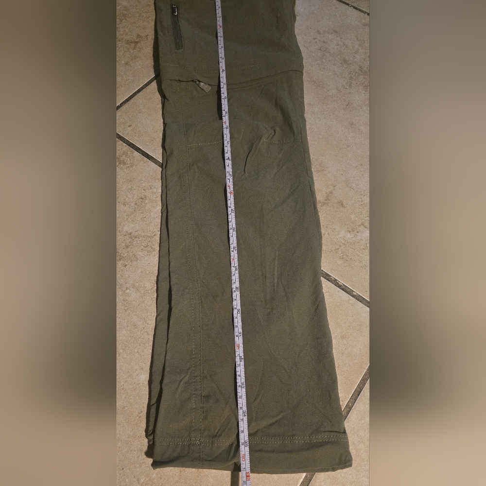 Columbia Women's Olive Convertible Hiking Pants - Picture 6 of 10